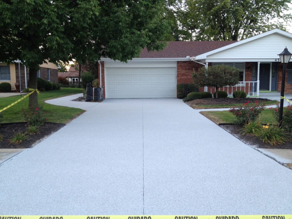 concrete driveway #5